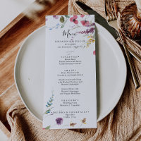 Classic Wild Colourful Floral Dinner 