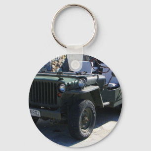 Classic Willy's Jeep. Keychain