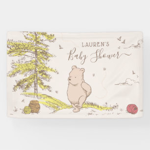 Classic Winnie l'Ooh Bannière Baby shower