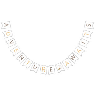 Classic Winnie the Pooh   Adventure Awaits Bunting Flags