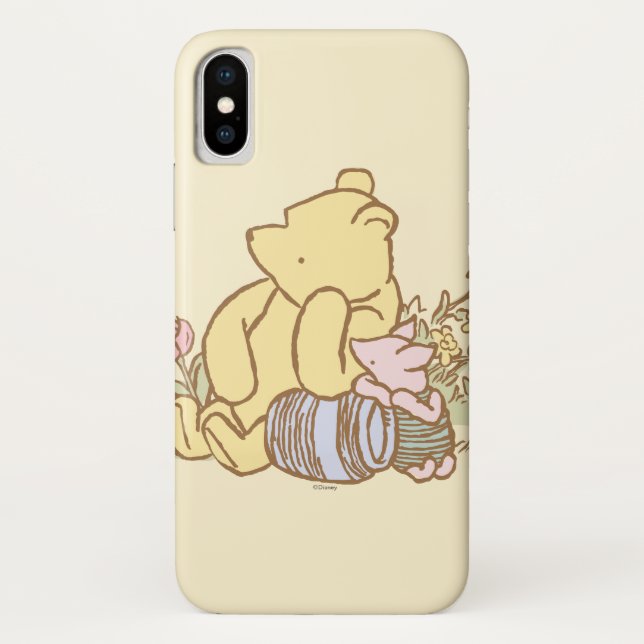 Classic Winnie the Pooh and Piglet 1 Case-Mate iPhone Case (Back)