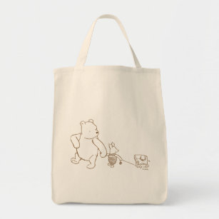 Classic Winnie the Pooh and Piglet 2 Tote Bag