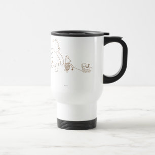 Classic Winnie the Pooh and Piglet 2 Travel Mug