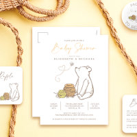 Classic Winnie the Pooh Baby Shower