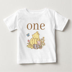 Classic Winnie-the-Pooh First Birthday Baby T-Shirt