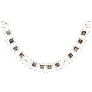 Classic Winnie the Pooh First Birthday Bunting Flags