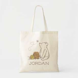 Classic Winnie the Pooh First Birthday Favor Tote Bag
