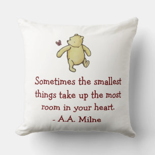 Classic Winnie the Pooh Throw Pillow