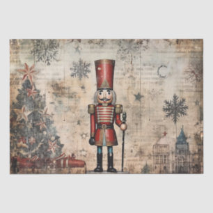 Classic with a Twist: Edgy Nutcracker Tissue Paper