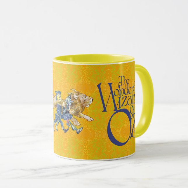 Classic Wizard of Oz Character Mug (Front Right)