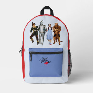 Classic Wizard of Oz Characters Printed Backpack