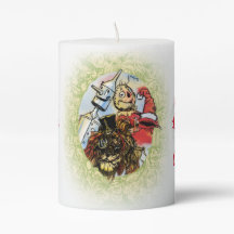 CLASSIC WIZARD OF OZ CHRISTMAS PILLAR CANDLE