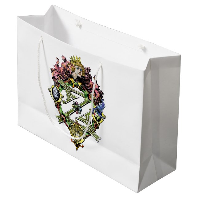 Classic Wizard of Oz  Gift Bag with Royal Crest (Front Angled)