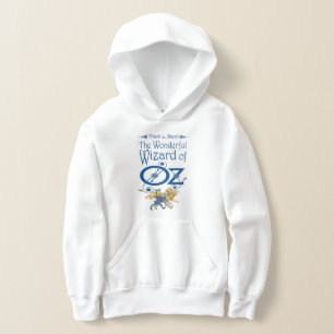 Classic Wizard of Oz Hoodie - Royal Crest on back!