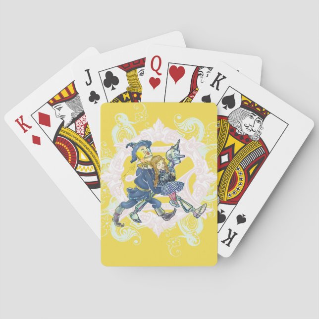 Classic Wizard of Oz playing cards (Back)
