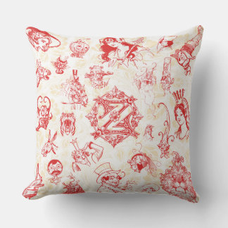 CLASSIC WONDERFUL WIZARD OF OZ CHARACTER PILLOW