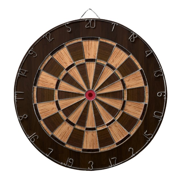Classic Wood Dartboard (Front)