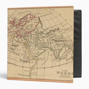 Classic World Map Binder