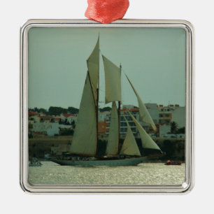Classic Yacht Metal Ornament