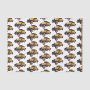Classic yellow car 1931 tissue paper