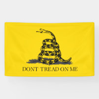Classic Yellow Gadsden Flag Don't Tread on Me