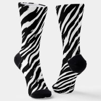Classic Zebra Print Stripe Fashion Pattern
