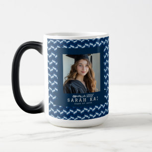 Classic Zigzag Print Class Reunion Magic Mug