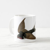 Classic Zoological Etching - Swallow Coffee Mug (Front Left)