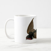 Classic Zoological Etching - Swallow Coffee Mug (Left)