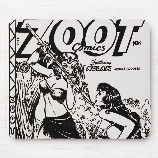 Classic ZOOT Comics Mousepad (Front)