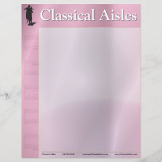 Classical Aisles Company Stationary Letterhead