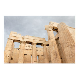 Classical Ancient Greek Architecture Details Photo Print