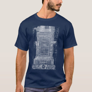 Classical Architecture, Corinthian Column 1725 T-Shirt