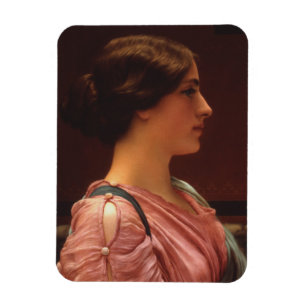 Classical Beauty by John William Godward Magnet