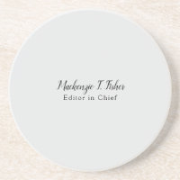 Classical Calligraphy Elegant Plain Simple Grey