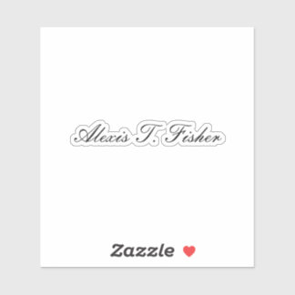 Classical Calligraphy Script Plain Simple White