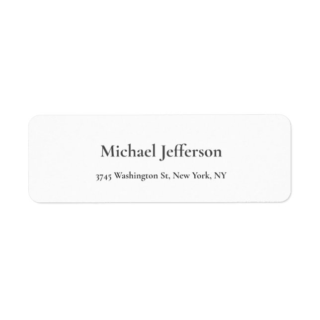 Classical Creative Trendy Black & White (Front)