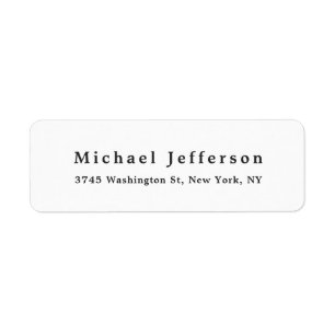 Classical Creative Trendy Black & White Minimalist