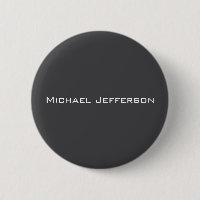 Classical Creative Trendy Dark Grey & White