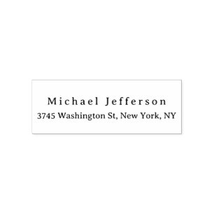 Classical Creative Trendy Minimalist Self-inking Stamp