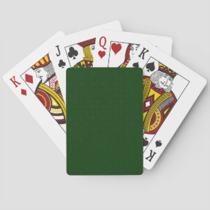 Classical dark green Cards Deck