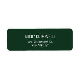 Classical Dark Green Elegant Serif Font Minimalist