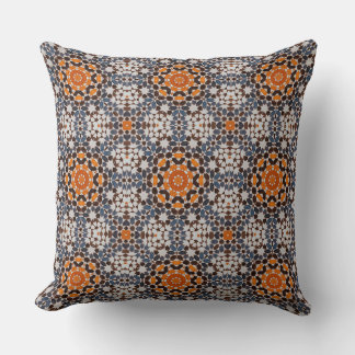 Classical Decorative Geometric Patterns Throw Pillow