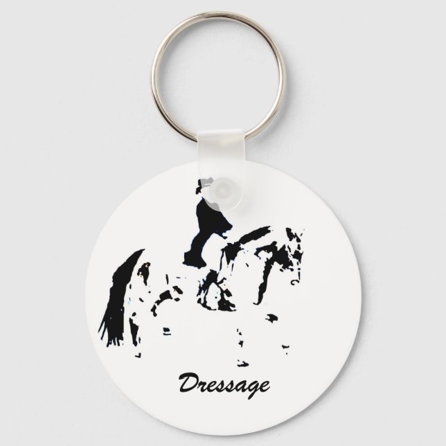 Classical Dressage 9 Keychain (Front)