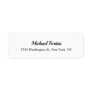 Classical Elegant Minimalist Exclusive Plain