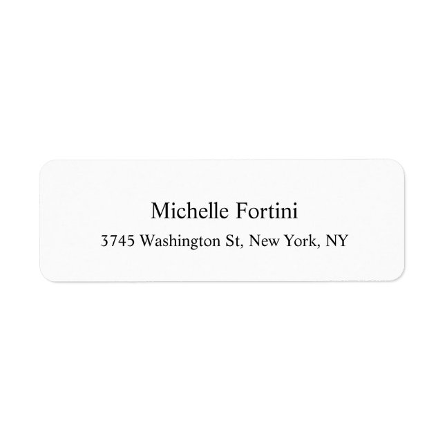 Classical Elegant Minimalist Exclusive Plain (Front)