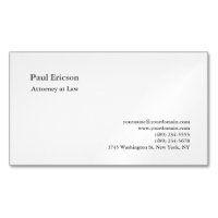 Classical Elegant Plain Professional