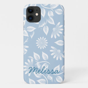 Classical Floral Pattern - Pick your colour! - iPhone 11 Case