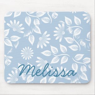 Classical Floral Pattern - Pick your colour! - Mouse Pad