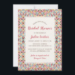 Classical Geometric Mandala Pattern Bridal Shower Invitation<br><div class="desc">Beautiful Invitation to celebrate Special occasions and festivals comes with digital and E-invitation as per your request. We would love to replicate our designs to make multiple products like rsvp cards, labels envelopes, and more. Customization is available for ready to print on request at info@shamaurcreatif@gmail.com Look Forward to hearing from...</div>